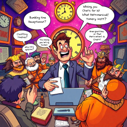 Chrono Cacophony: Whose Hello Is It Anyway? - Text-based game