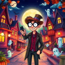 Whose Ghost Is It Anyway? - Text-based game
