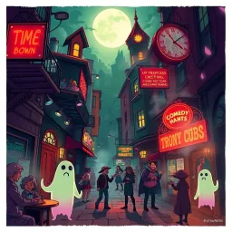 Whose Ghost Is It Anyway? - Text-based game