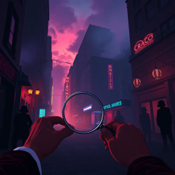 Whose Shadows Are These? - Text-based game