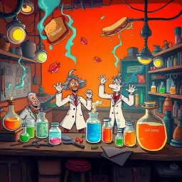 Whose Lab Is It Anyway? - Text-based game