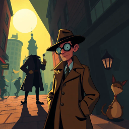 Whose Shadow Is It Anyway? - Text-based game