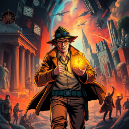 Chrono-Cascade: Whose Time is it Anyway? - Text-based game
