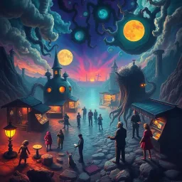 Nightmare Exchange: Whose Dream Is It Anyway? - Text-based game