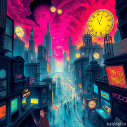 ChronoClash: Whose Time Is It Anyway? - Text-based game