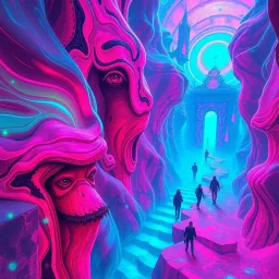 Neon Reverie - Text-based game