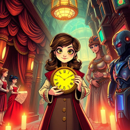 ChronoClash: Whose Time is it Anyway? - Text-based game