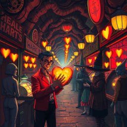Whose Heart Is It, Anyway? - Text-based game