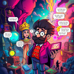 Chrono Whirl: Whose Time is It Anyway - Text-based game