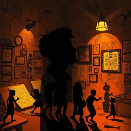 Whose Shadow is It Anyway? - Text-based game