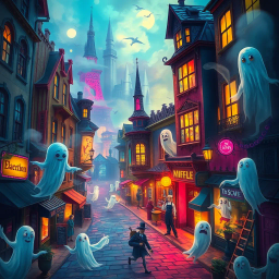 Whose Ghost is it Anyway? - Text-based game