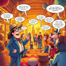 Whose Relic Is It Anyway? - Text-based game
