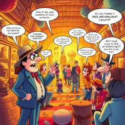 Whose Relic Is It Anyway? - Text-based game