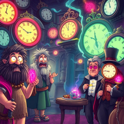 Chronochaos: Whose Time Is It, Anyway? - Text-based game