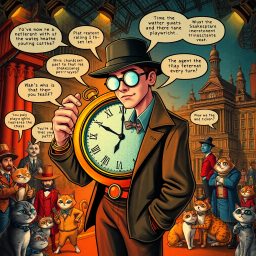Chrono-Capers: Whose Time Is It Anyway? - Text-based game