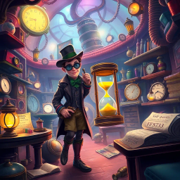 Chrono-Capers: Whose Time Is It Anyway? - Text-based game