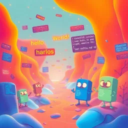 Code Swap Chronicles: Whose Hello Is It, Anyway? - Text-based game