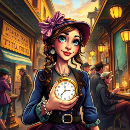 Chrono-Capers: Whose Time is it Anyway? - Text-based game