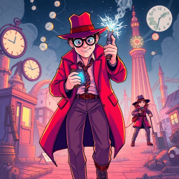 Chrono-Capers: Whose Time Is It Anyway? - Text-based game