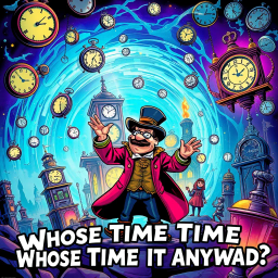 Chrono-Capers: Whose Time Is It Anyway? - Text-based game