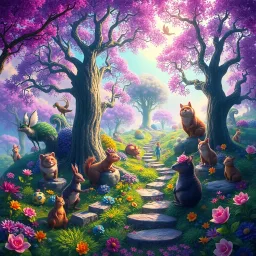 Alice's Wonderland Adventure - Text-based game