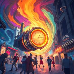 ChronoCapers: Whose Time is it Anyway? - Text-based game