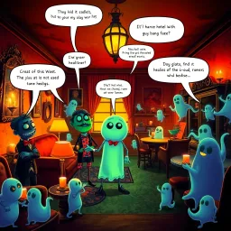 Whose Ghost is it Anyway? - Text-based game