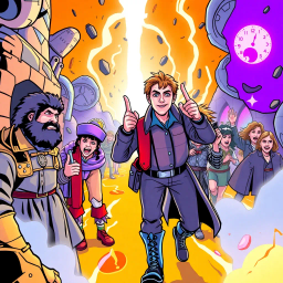 Chrono-Cadets: Whose Time Is It Anyway? - Text-based game