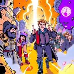 Chrono-Cadets: Whose Time Is It Anyway? - Text-based game