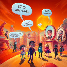 Ego Odyssey: Whose Adventure Is It Anyway? - Text-based game