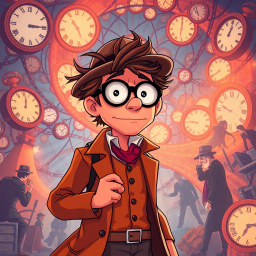 Chrono-Capers: Whose Time is it Anyway? - Text-based game