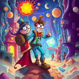 Chrono-Capers: Whose Time is it Anyway? - Text-based game