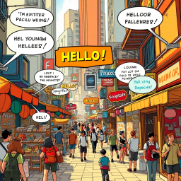 Whose Hellos Are These, Anyway? - Text-based game