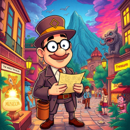 Relic Ruckus: Whose Is It Anyway? - Text-based game