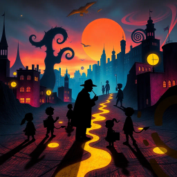 Whose Shadow is it Anyway? - Text-based game