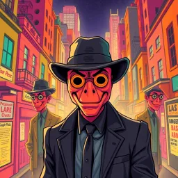 Whose Mask Is It Anyway? - Text-based game