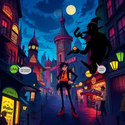 Whose Shadow Is It Anyway? - Text-based game