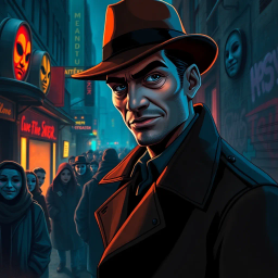 Whose Mask is it Anyway? - Text-based game