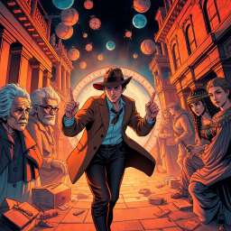 Chrono-Capers: Whose Time is It Anyway? - Text-based game