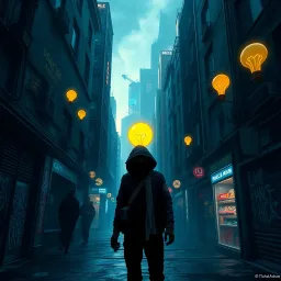Bulb Wars: The Illumination Menace - Text-based game