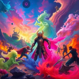 Spectrum Wars: Dimension Clash - Text-based game