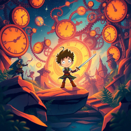 ChronoChaos: Whose Time Is It Anyway? - Text-based game