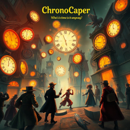 ChronoCaper: Whose Time Is It Anyway? - Text-based game