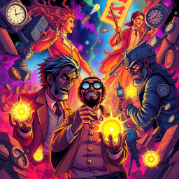 Chronochaos: Whose Time Is It Anyway? - Text-based game