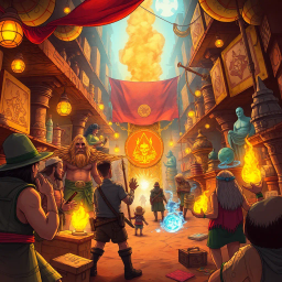 Relic Rumble: Whose Is It Anyway? - Text-based game