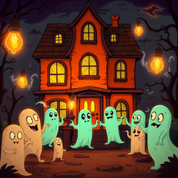 Hello, Whose Ghost Is It Anyway? - Text-based game