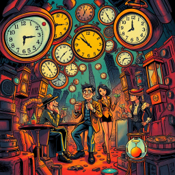 Chrono-Cascade: Whose Time Is It Anyway? - Text-based game