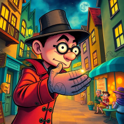 Whose Glove Is This? - Text-based game