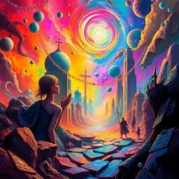 Spectrum Warfare: Echoes of Dimensions - Text-based game