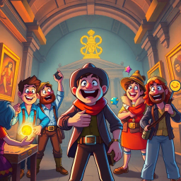 Relic Rumble: Whose Is It Anyway? - Text-based game
